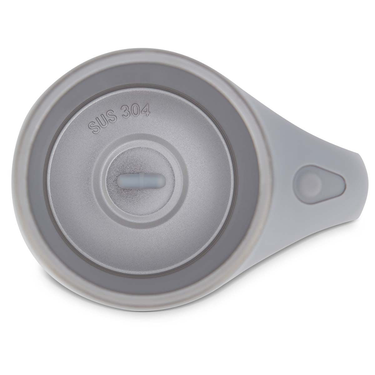 EasyOptionXY CUP A LATTE self-stirring mug with a sleek design, ideal for easy mixing of beverages.