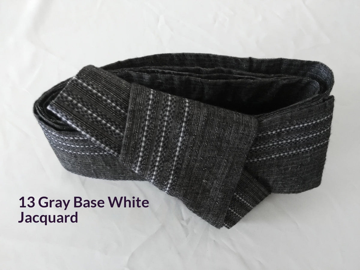 Japanese-style cotton kimono yukata pre-tied waist belt by My Store