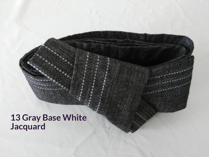 Japanese-style cotton kimono yukata pre-tied waist belt by My Store