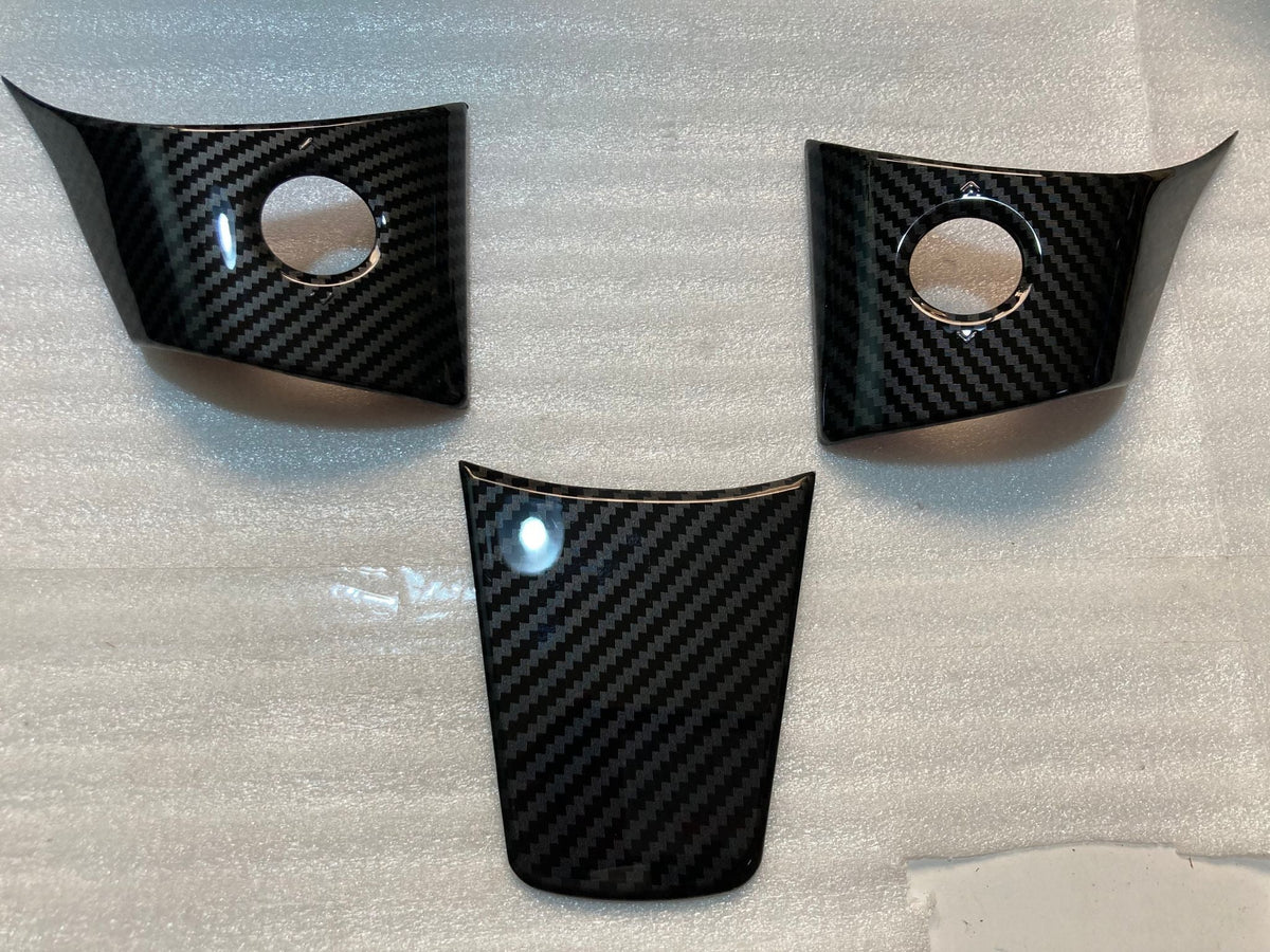 3-piece Tesla Model 3 steering wheel decoration set with logoikwembu