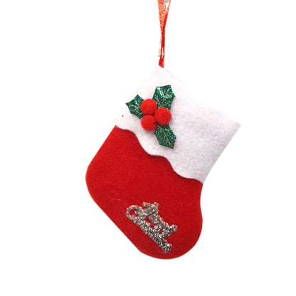 Christmas tree stocking decorations by My Store, festive holiday hanging ornaments