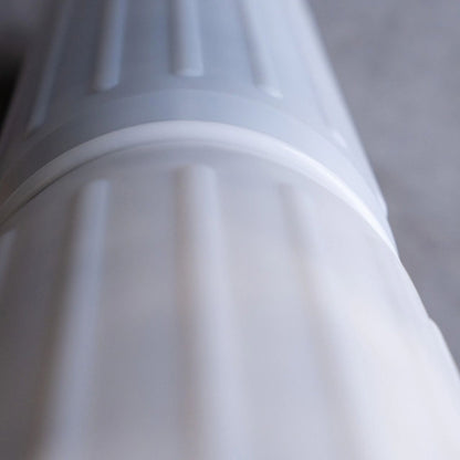 Close-up of Echo Water EchoPure3 whole home water filter showing its sleek design and filter components.