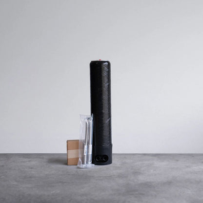 Close-up of Echo Water ECHO Whole Home Water Filter showing its sleek design and filter components.