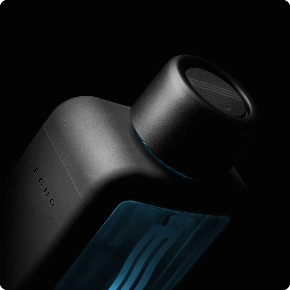 Echo Water hydrogen water bottle featuring a sleek design and portable hydrogen bottle for on-the-go hydration.