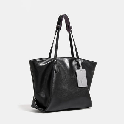 Niche Design large capacity tote bag by My Store, spacious everyday carryall with durable handles