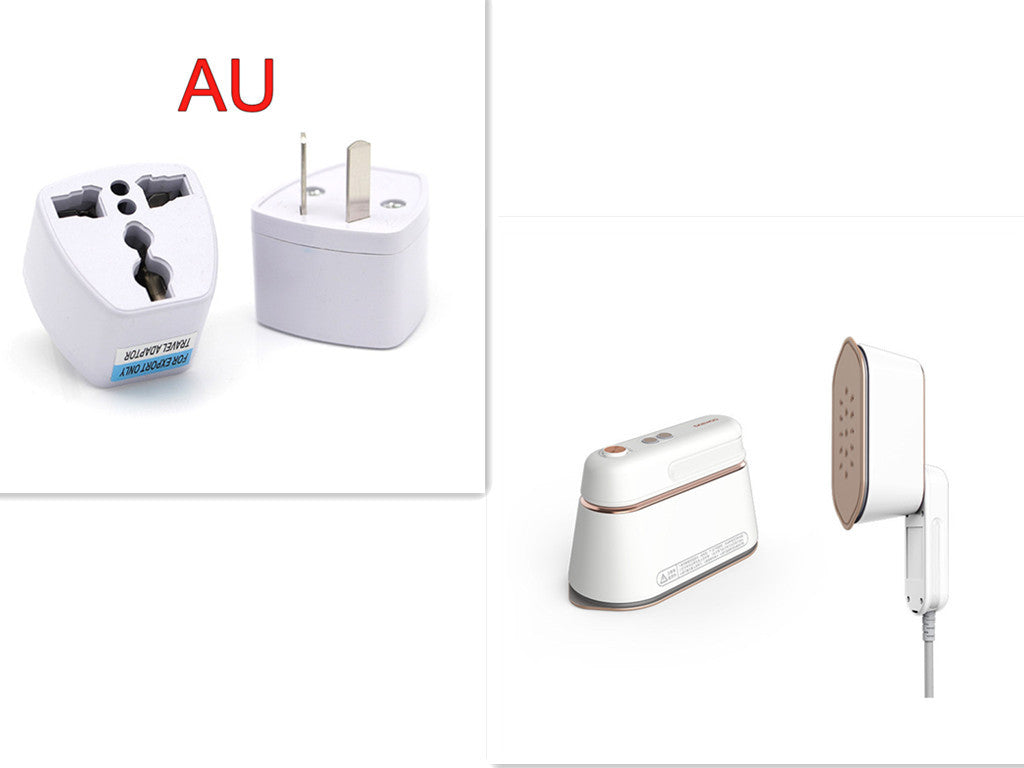 Small handheld steam iron by Sell My Stuff, designed for household and travel use, with a compact iron for quick clothes pressing.