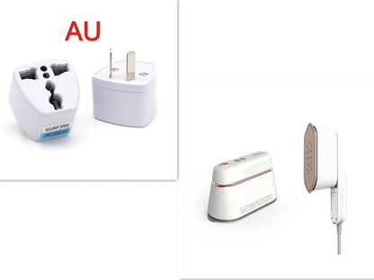Small handheld steam iron by Sell My Stuff, designed for household and travel use, with a compact iron for quick clothes pressing.