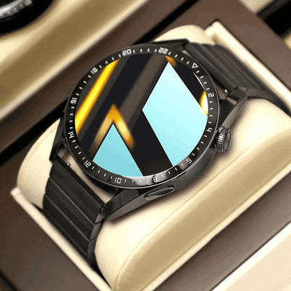High-end GT8 Bluetooth calling smartwatch in a sleek design with a clear digital display