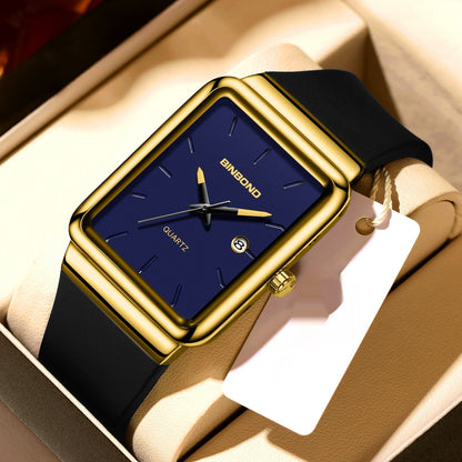 Sleek stylish waterproof men's watch with a modern design by My Store