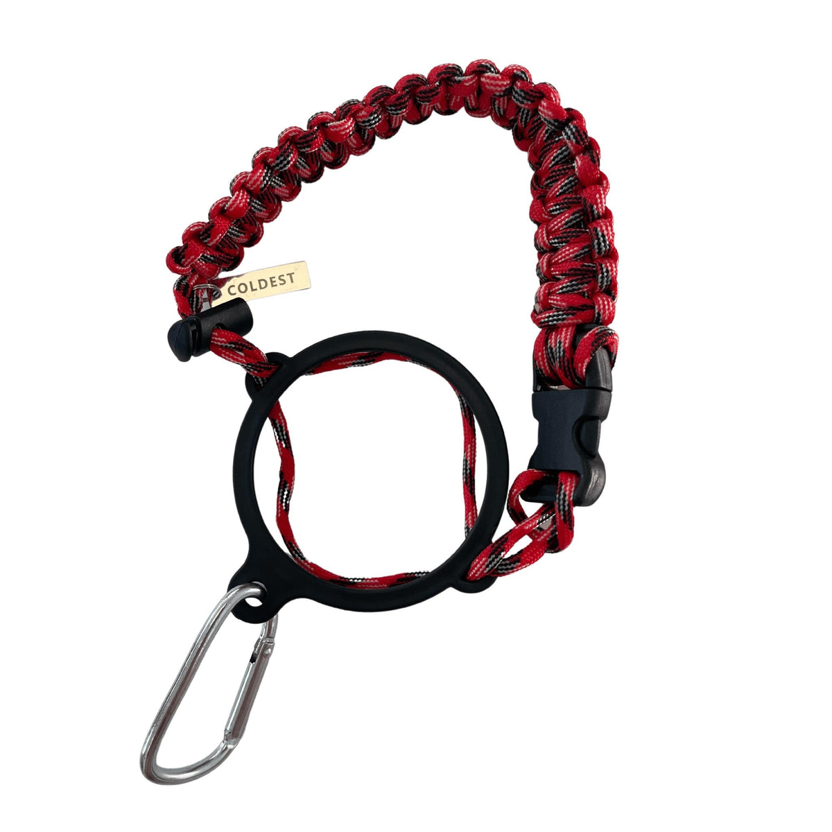 Coldest Paracord Handle accessory with durable paracord wrapping, designed for secure grip and outdoor use.