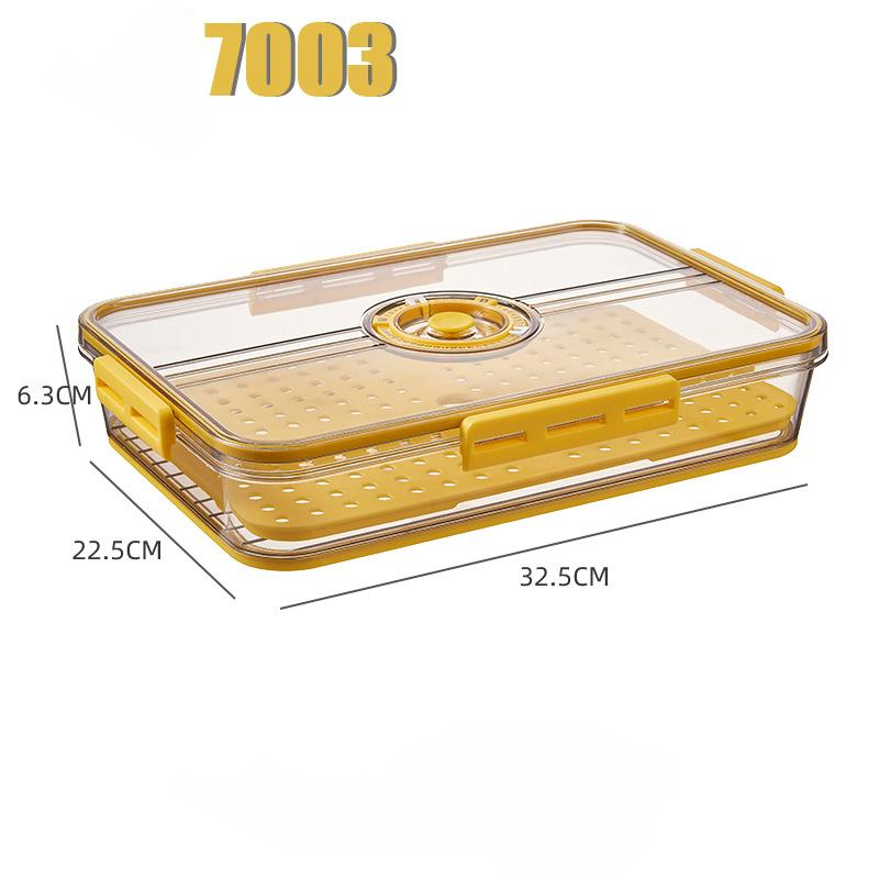Transparent food-grade PET refrigerator storage box by My Store