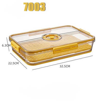 Transparent food-grade PET refrigerator storage box by My Store