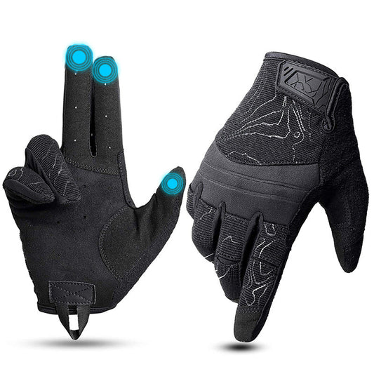 Outdoor cycling motorcycle touch screen training tactical gloves by My Store