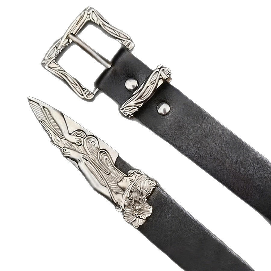 Stylish versatile unisex belt in a trendy design by My Store