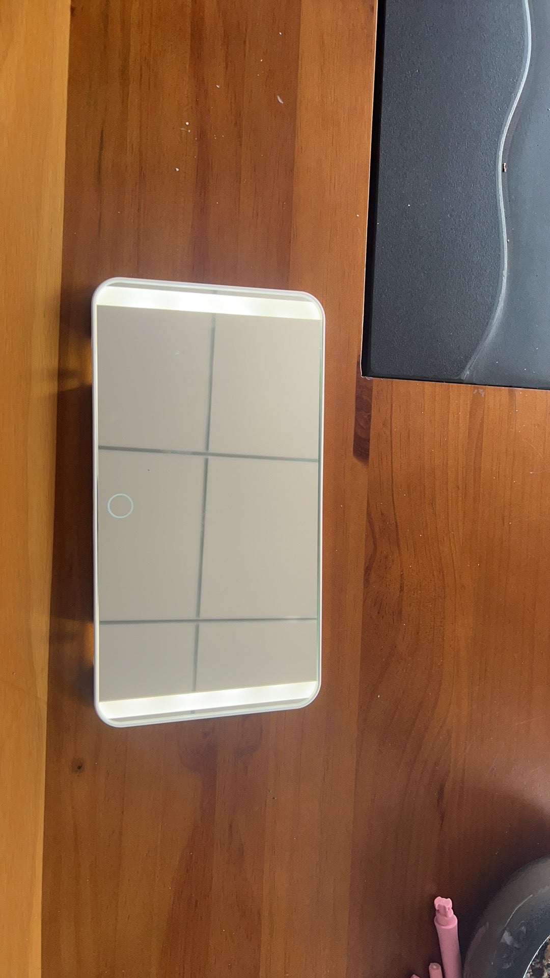 Automotive Sun Louver Makeup Mirror LED Light