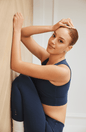 Black Elastique Athletics L'Original Lymphatic Leggings, full-length bottoms designed for comfort and support.