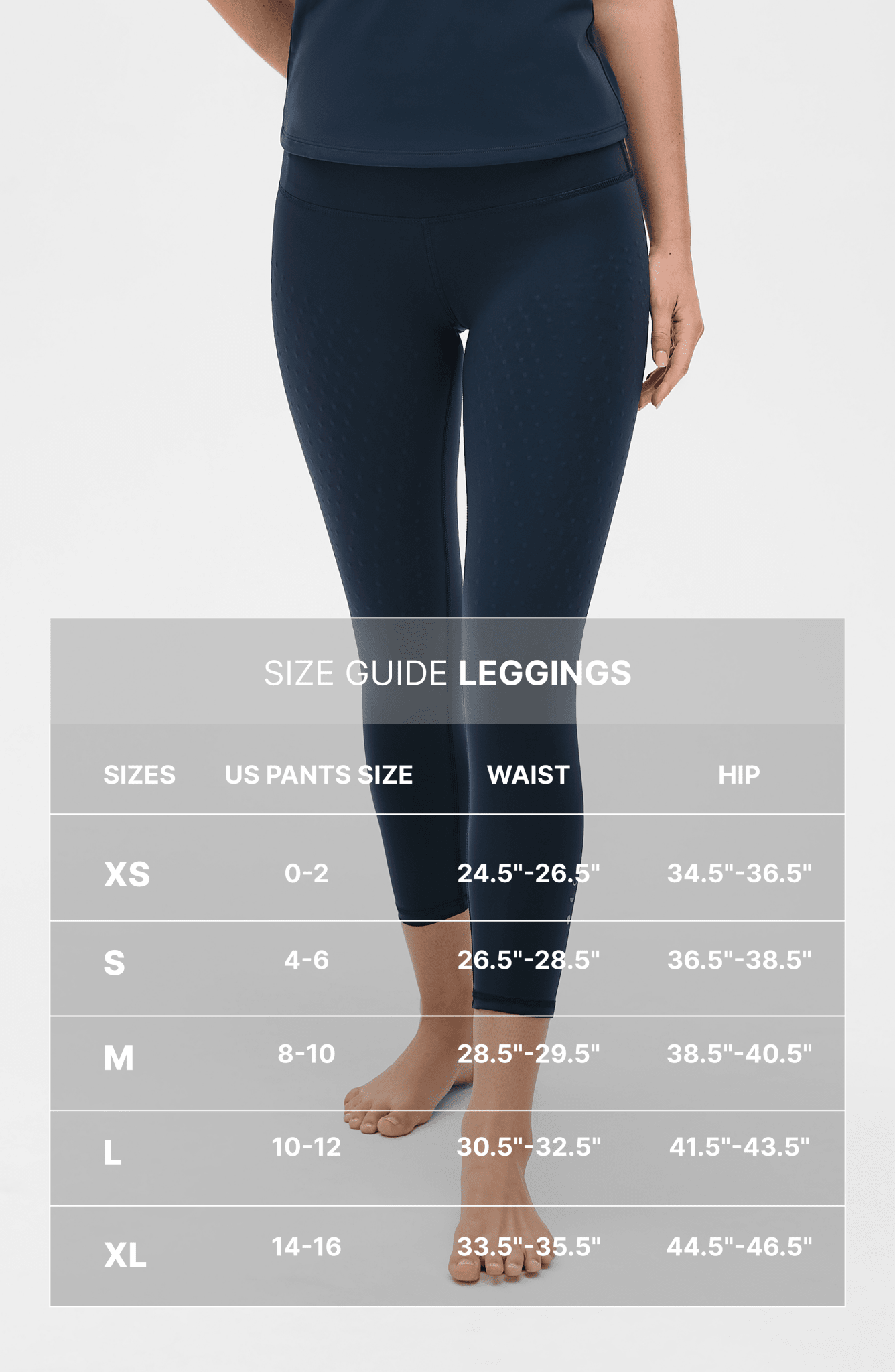 Black Elastique Athletics L'Original Lymphatic Leggings, full-length bottoms with comfortable fit for active wear.