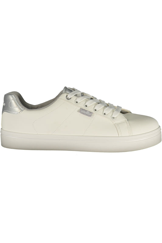 White Ellessee women's sports sneakers with a sleek design, featuring comfortable athletic footwear for active wear.