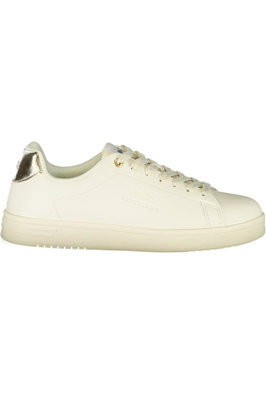 White Ellessee women's sports sneakers with a sleek design, featuring comfortable athletic shoes for active wear.