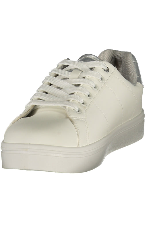 White Ellessee women's sports sneakers with a sleek design and comfortable athletic fit, ideal for active wear.