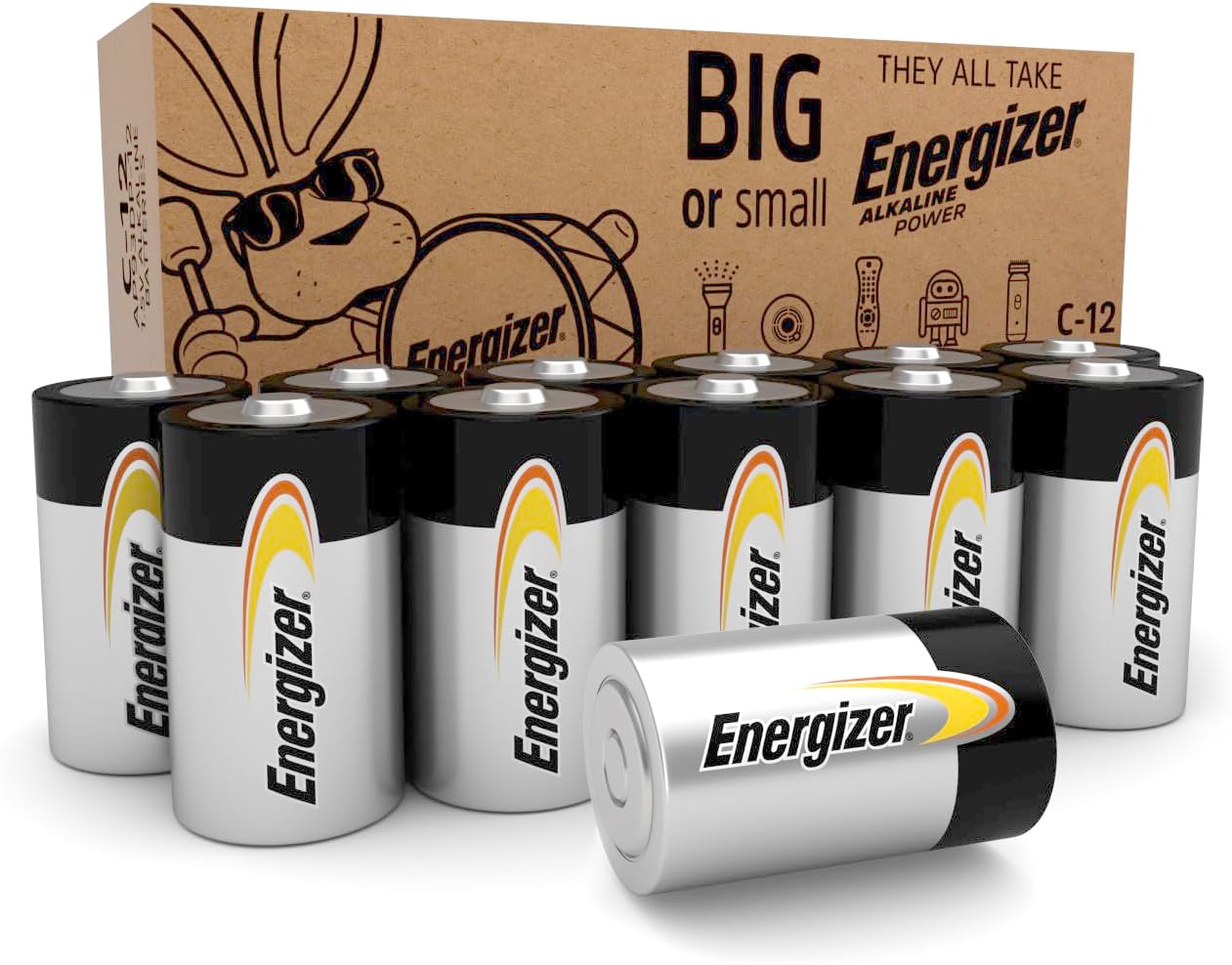 Energizer AA Batteries Alkaline Power, 32 Count Alkaline Double A Battery Pack - BACKUPMYFILESNOW