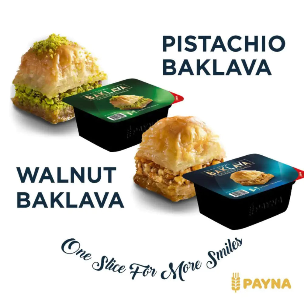 Payna Walnut Baklava 4-pack box.