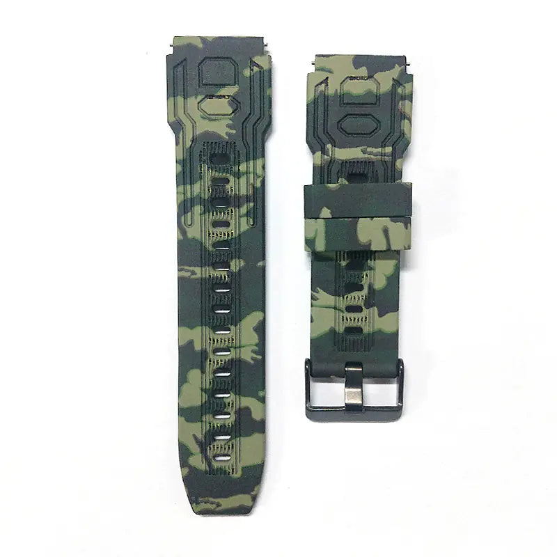 Camouflage Silicone Strap for C20/C20PRO/C22/C21/KR06