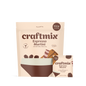 Craftmix Espresso Martini cocktail mix pack with 36 drinks, showcasing ready-to-serve glasses filled with coffee-flavored cocktails.