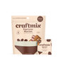 Six Craftmix Espresso Martini cocktail sachets arranged in a pack, ready to make a rich, coffee-flavored cocktail.