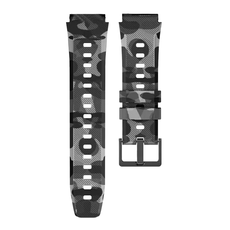 Camouflage Silicone Strap for C20/C20PRO/C22/C21/KR06
