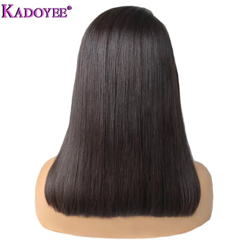 Europe, America, African Wigs,Female Human Hair Wigs, Front Lace Real Wigs - BACKUPMYFILESNOW