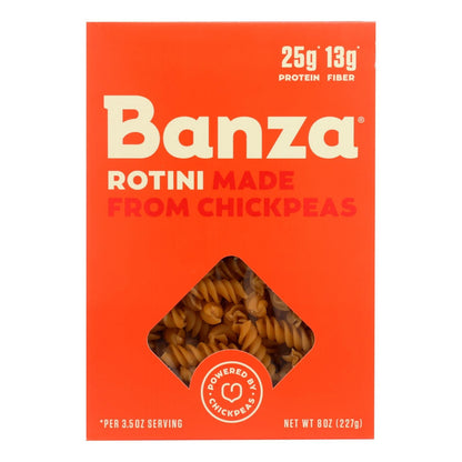 Banza Chickpea Rotini pasta case with 6 packs of 8 oz each, gluten-free legume pasta by Everyday Supply Co.