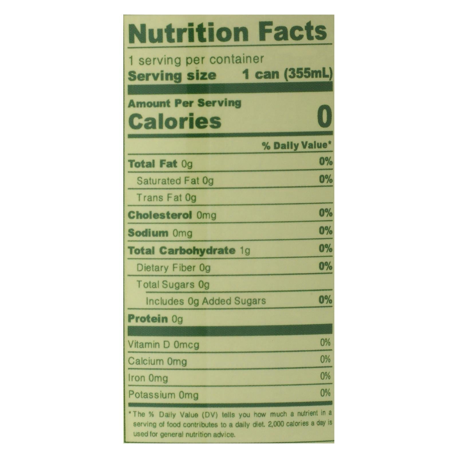 Sanzo sparkling water Calamansi in 12-pack 12 fl oz bottles, featuring refreshing citrus flavor from Everyday Supply Co.