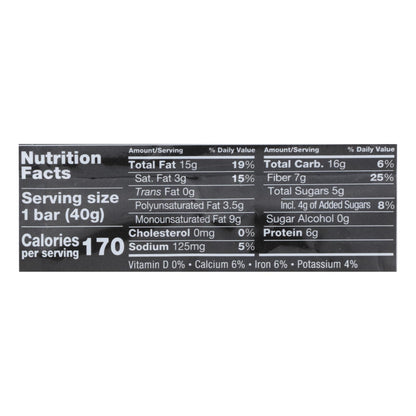 Case of 12 Kind Bar Caramel Almond Sea Salt snack bars by Everyday Supply Co, showing caramel, almonds, and sea salt on the packaging.