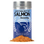 Gustus Vitae Everything But The Salmon Seasoning Bougie BBQ spice blend in a jar, ideal for seafood and grilling flavor enhancement.