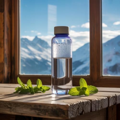 12-pack of Evian natural spring water bottles, 1 liter each, featuring clear plastic bottles with Evian label and cap.