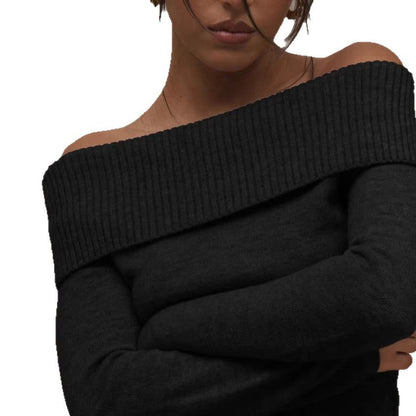 Figure-flattering slimming short-length long-sleeve top by My Store