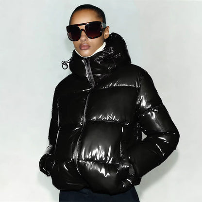 Women's thickened winter sports jacket in a warm, durable design
