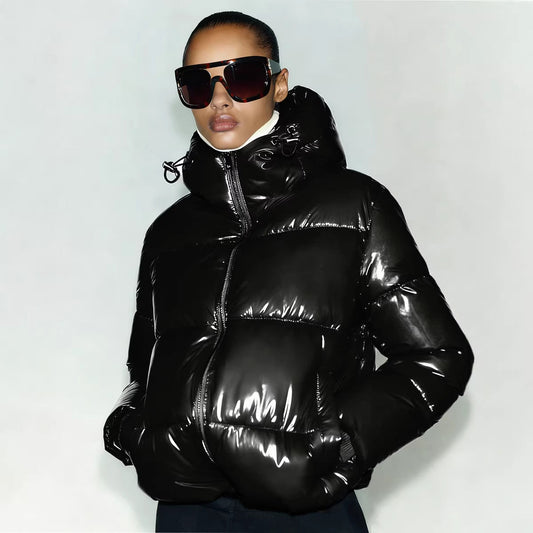 Women's thickened winter sports jacket in a warm, durable design