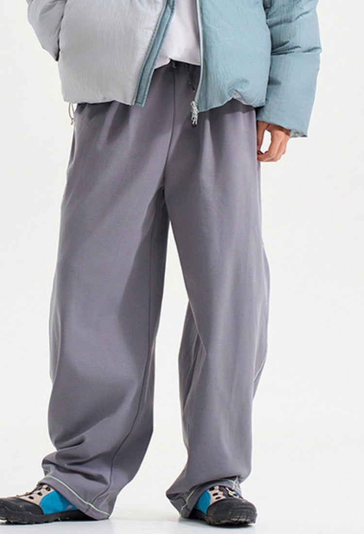 Fleece-lined tactical men's casual pants in a durable outdoor style