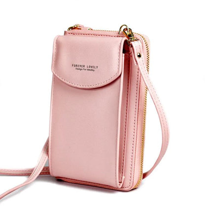 Lux Chic PU leather handbag by BACKUPMYFILESNOW® featuring a sleek design, top handle, and gold-tone hardware.