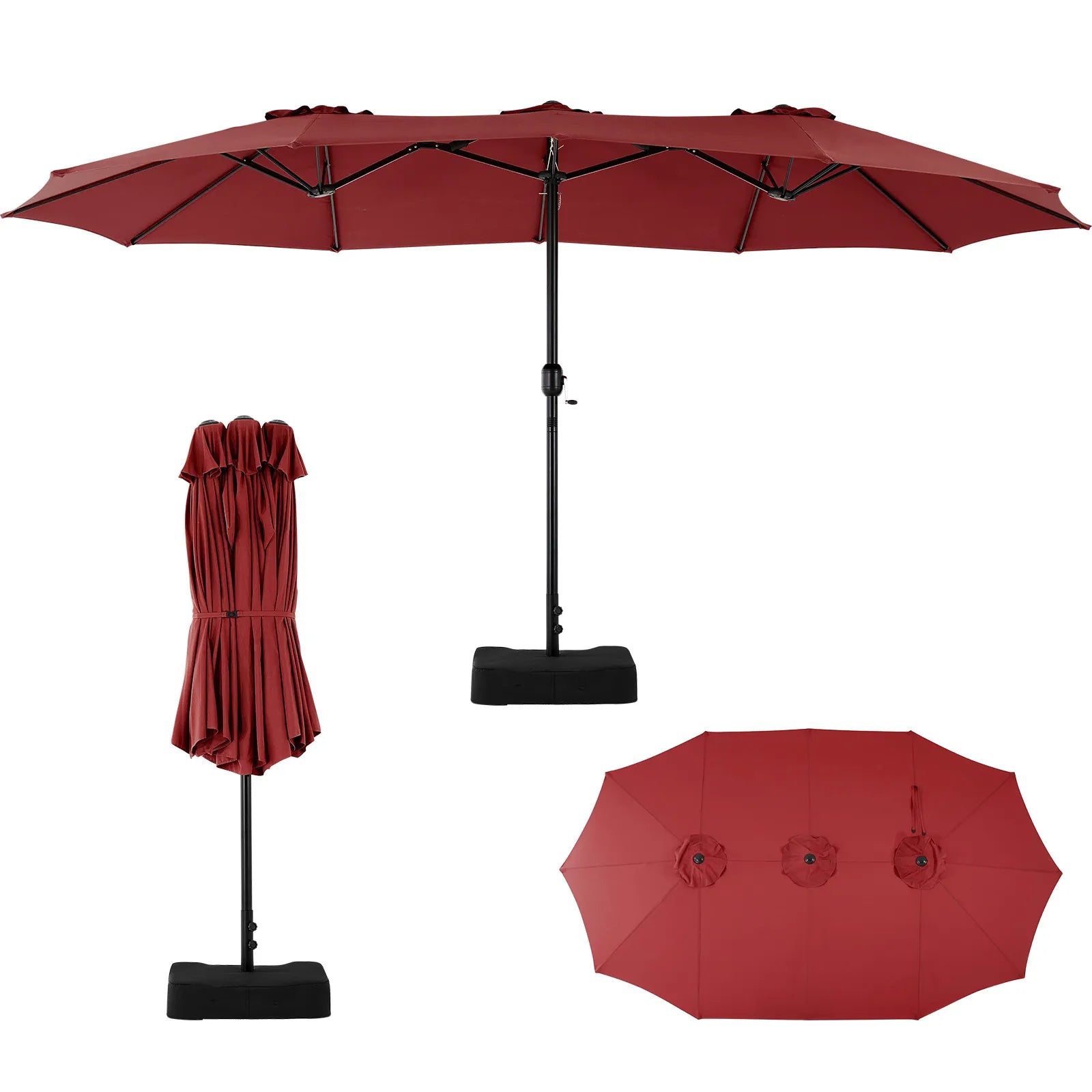 15ft Large Outdoor Patio Umbrella