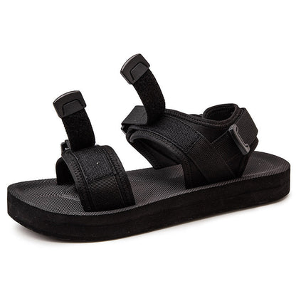 Extra-large men's sandals, summer beach shoes in a casual open-toe design