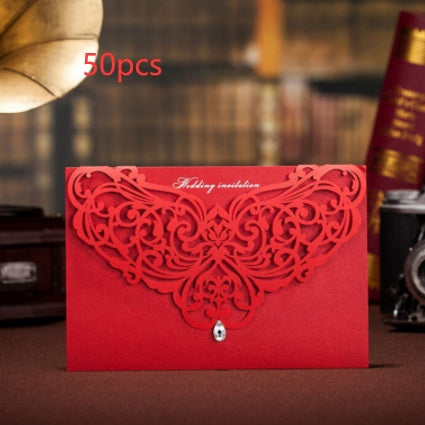 Personalized custom invitation card with customizable event details and elegant design