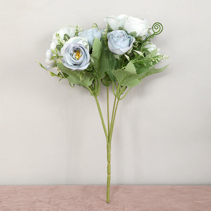 Wedding guide layout simulation with 5 prongs and 10 roses on a jewelry setting diagram