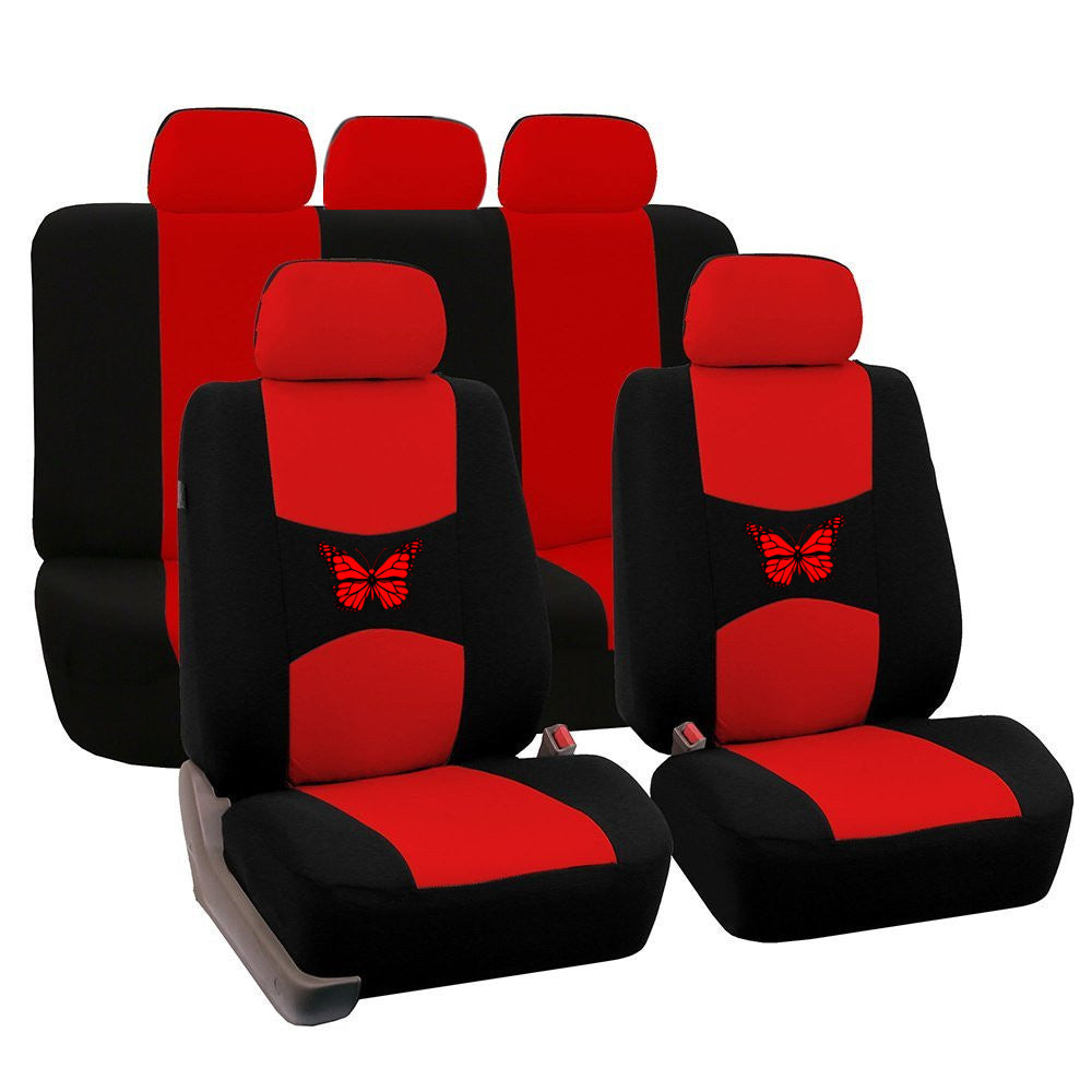Automobile seat covers for export, featuring a durable fitted design for vehicle interiors