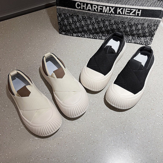 Women's retro breathable casual sports sneakers in classic low-top design