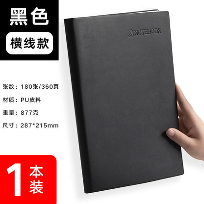 A4 Thick Large Notebook for Office and Business Use