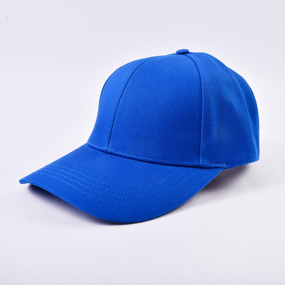 Solid-color radiation-protective baseball cap with a casual design