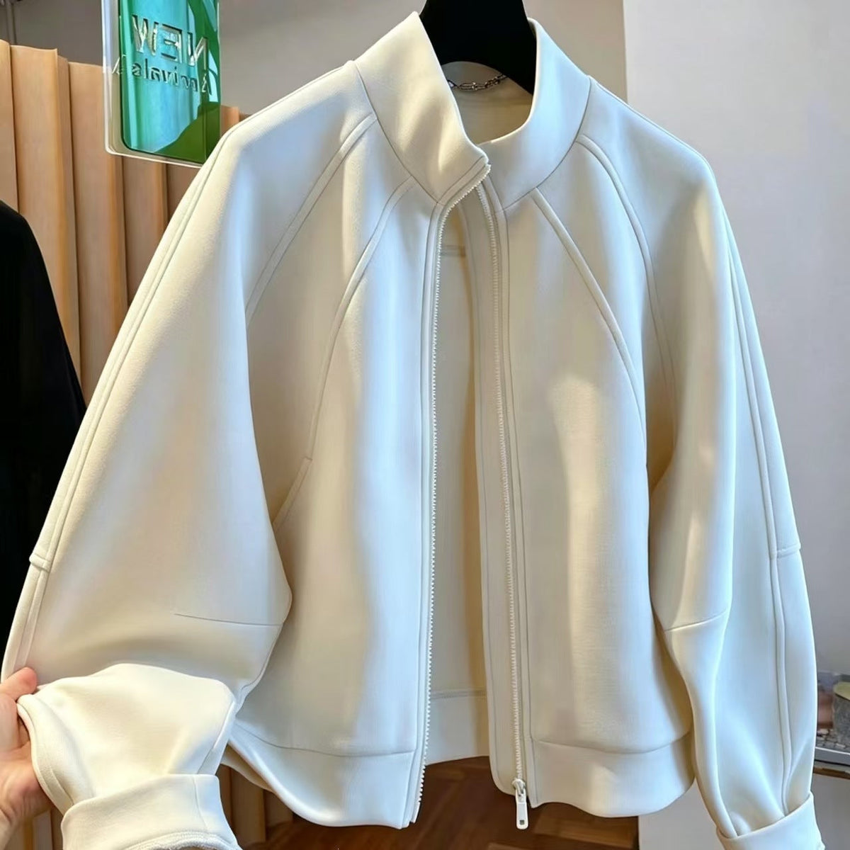 Relaxed airy commuter-style tailored jacket from My Store with a clean, structured silhouette